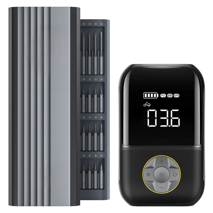 X8 Tire Inflator and E1 PRO Precision Electric Screwdriver