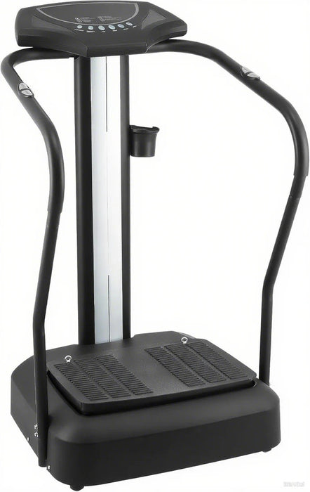 Whole Body Vibration Plate, 500W Vibration Plate Exercise Machine with 99 Levels 3 Preset Modes & 2 Resistance Bands, Training Fitness Vibration Platform Machine for Home Gym with 330lb Capacity