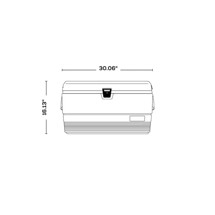 Ultra Hard Cooler: 72qt White, Your Ultimate Marine Companion