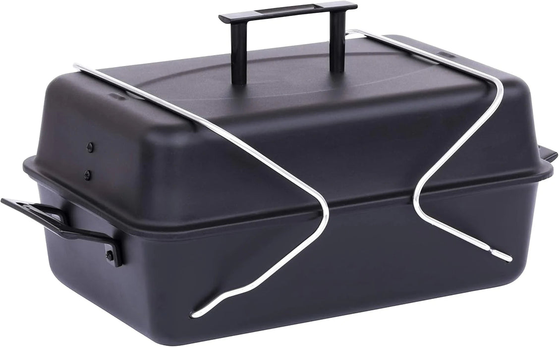 Portable Convective 1-Burner Stainless Steel Propane Gas Grill