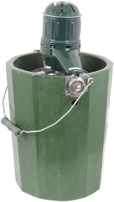Old Fashioned Ice Cream Maker w/Motor