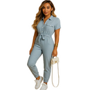 tailored jumpsuit paired with heels for elegant styling