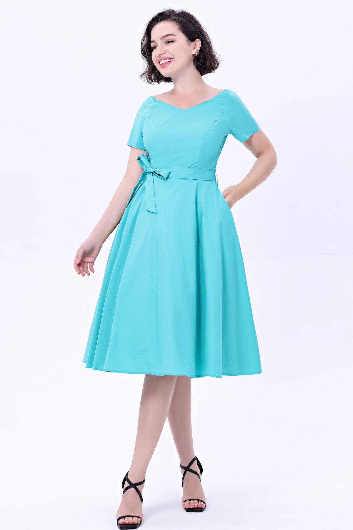 Turquoise Blue Dress
