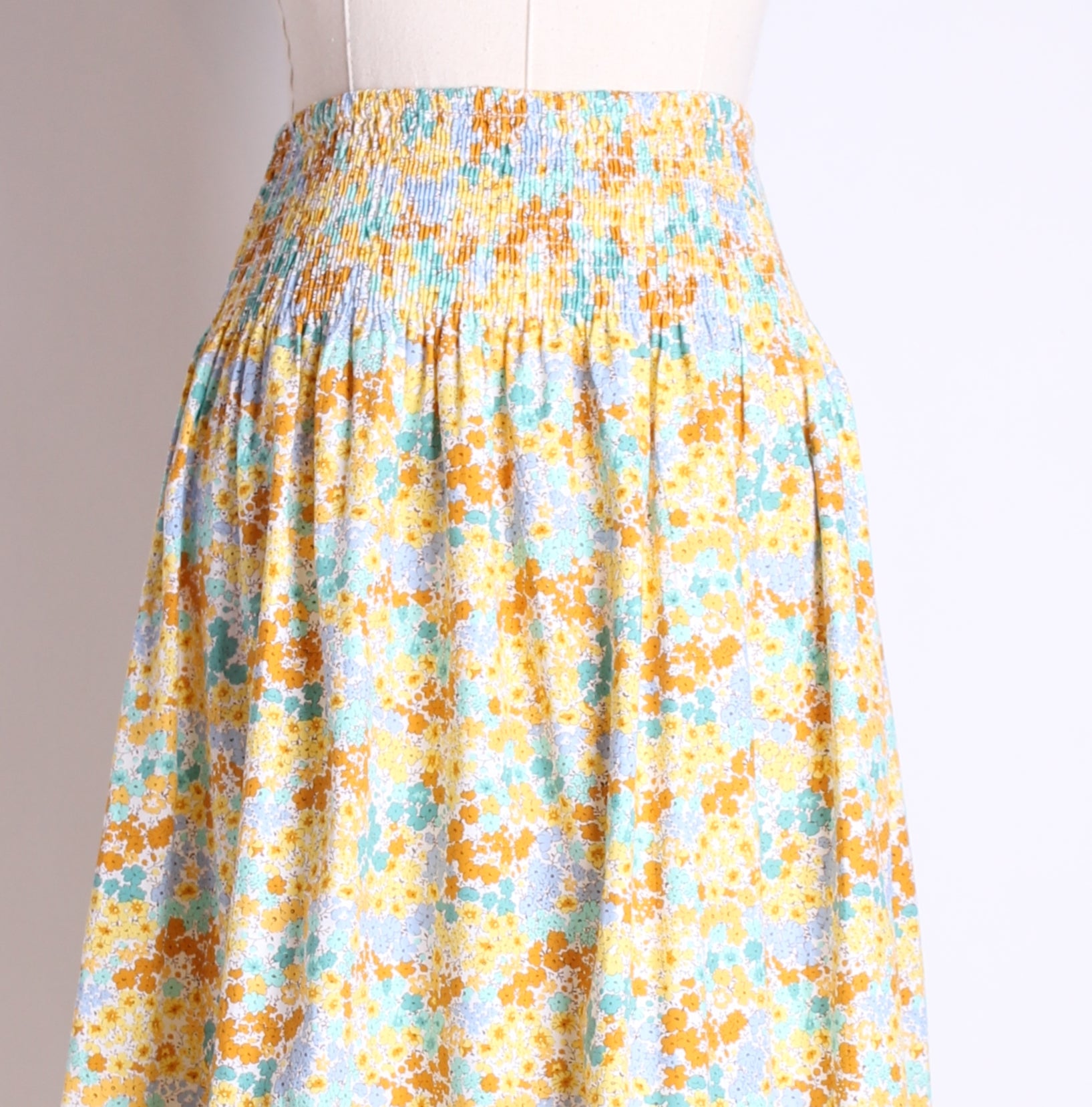 Nostalgic Floral Maxi Skirt